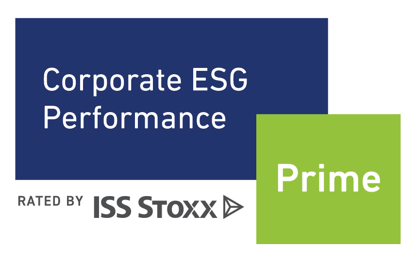 "Prime" award in ISS ESG Corporate Rating<br>(2024-2025)